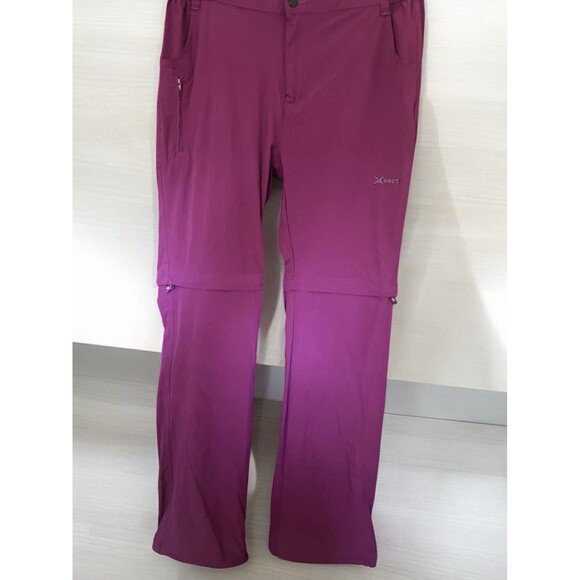 Arctix Women's L Convertible Hiking Trail Pants, Plum Nylon/Spandex - Picture 1 of 6